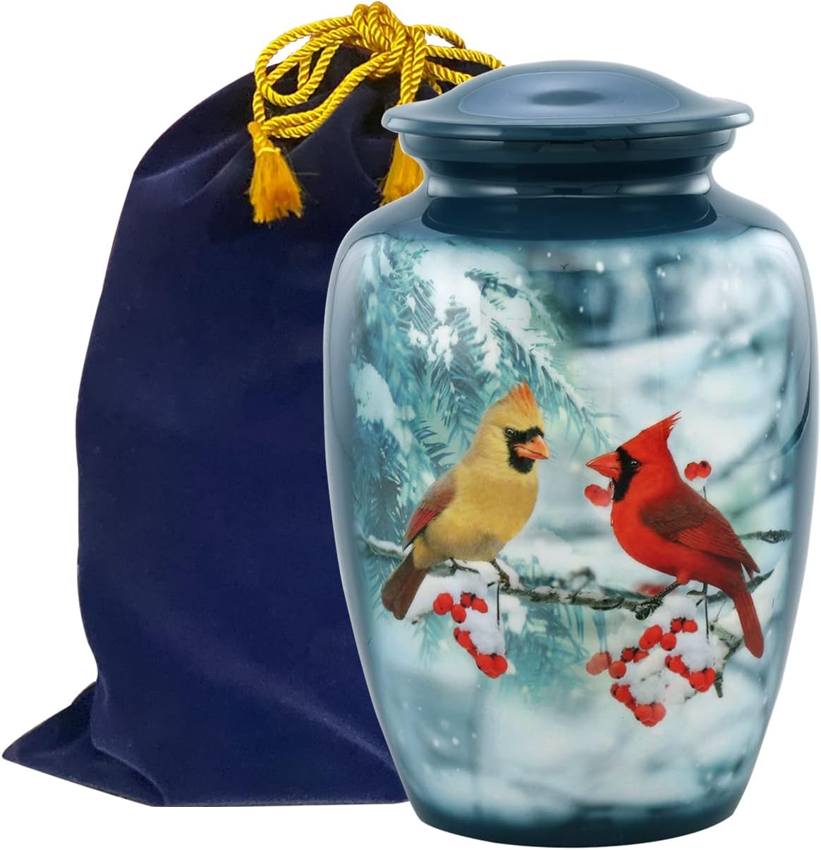 Immortal Memories Cardinal Birds Urn Cardinal Couple