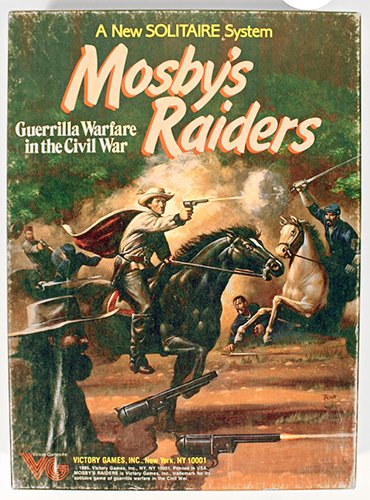 Mosby's Raiders (Victory Games Military Simulations, Game No 30014)
