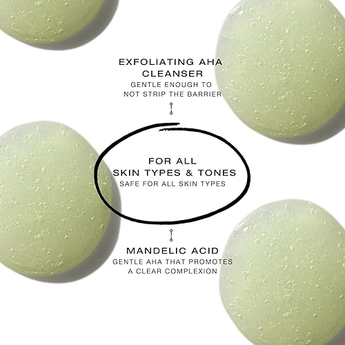 Miniatura 2 de BIBA DE SOUSA The Mandelic Scrub - Exfoliación suave AHA - Limpiador facial diario vigorizante para todo tipo de piel (8 onzas)