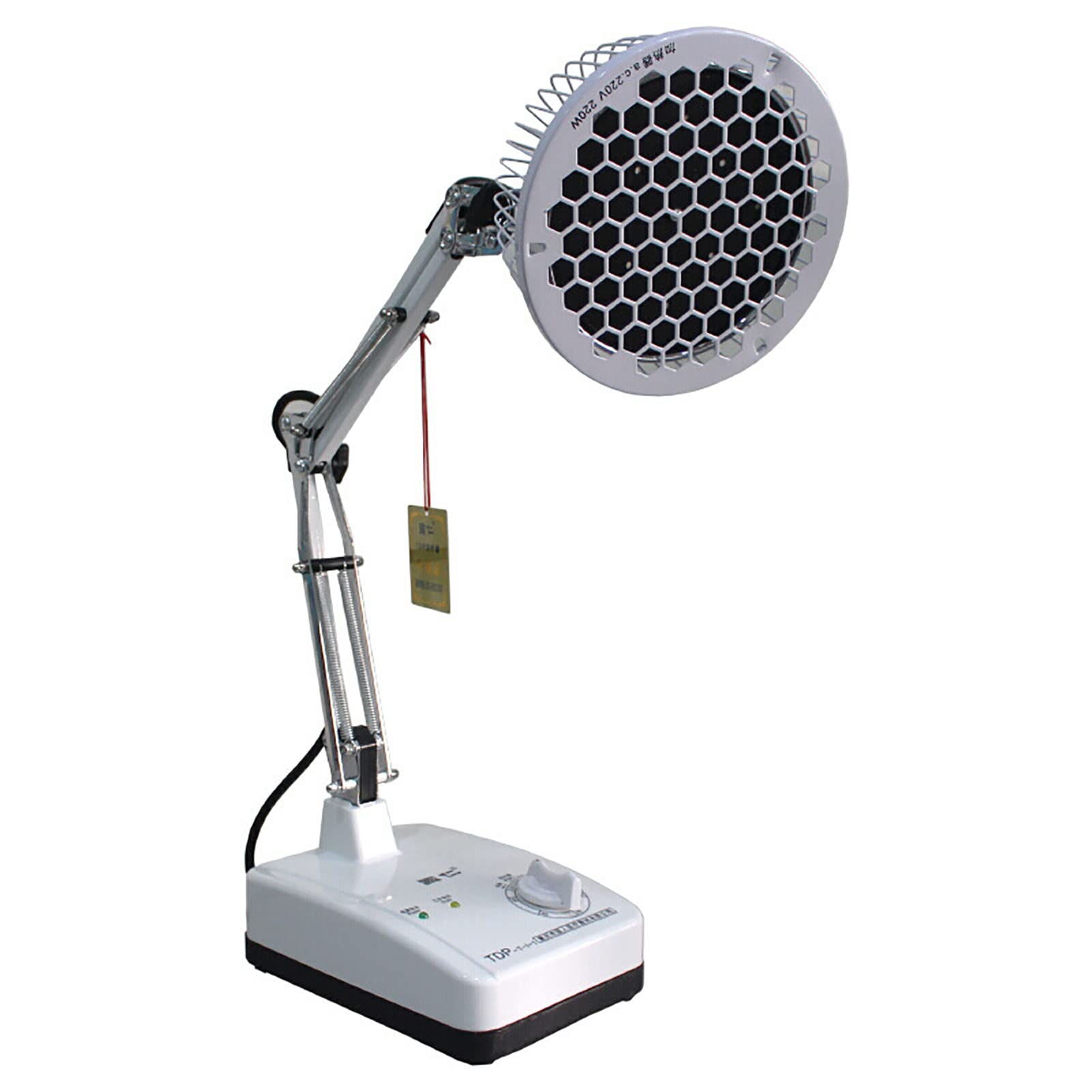 Far Infrared Heat Lamp for Hyperthermia Muscle Pain Relief - Adjustable Light Physiotherapy Device for Cervical and Lumbar Spine - Home Medical Treatment for Pain Management