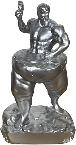 Miniatura 10 de Zhe Jiu Autoescultura, toma un martillo para tallarte a ti mismo, estatua de fitness para perder peso, decora tu hogar, oficina o estante