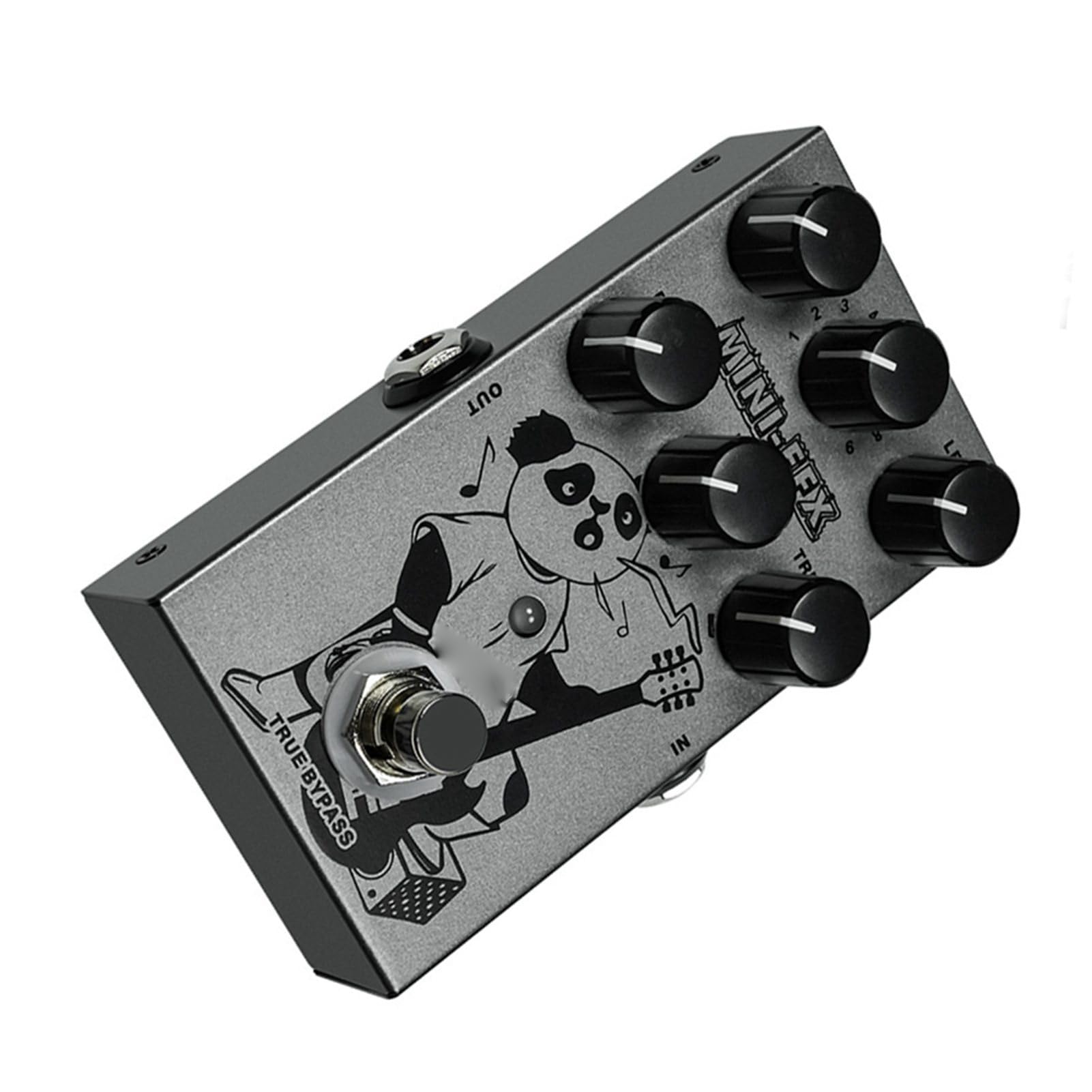 VGEBY Overdrive Zniekształcenie pedał Gitary Mini Metalowa Konstrukcja 9 Wybór Tonów z Ciepłym, Jasnym Tonem True Bypass dla Gitara Basowa Elektryczna