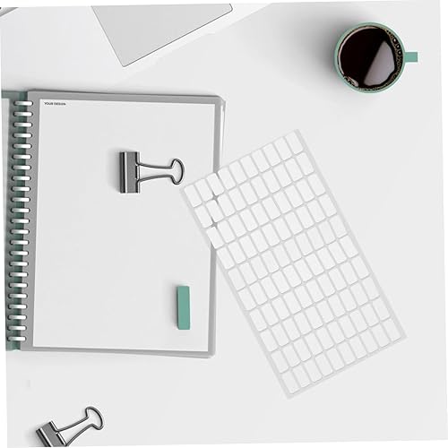 Miniatura 2 de EXCEART 1 hoja de pegamento cuadrado sin rastro, puntos adhesivos transparentes, puntos adhesivos extraíbles de doble cara, puntos adhesivos de