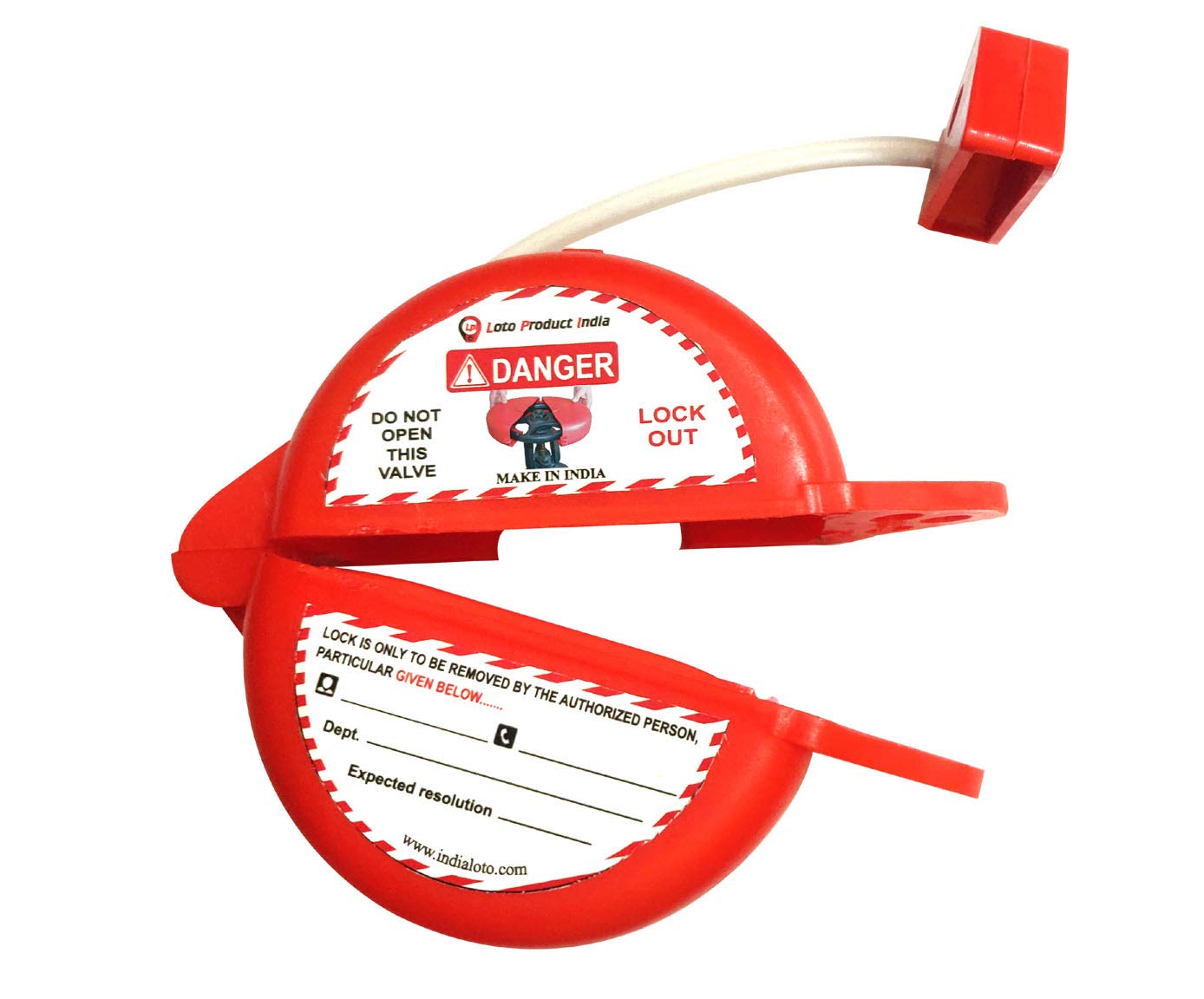 Loto Product India Lockout Tagout Gate Valve Lockout Device Amazon.in