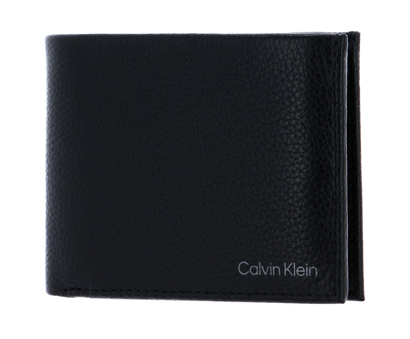 Calvin Klein Portafoglio Uomo Warmth Trifold 10 CC Coin Large Piccolo
