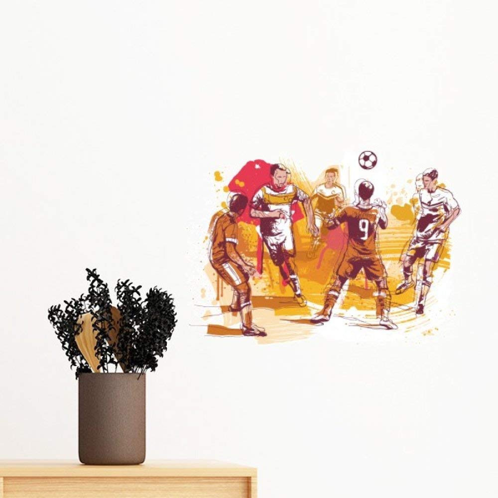 Sticker mural football pour chambre garçon afin de créer une ambiance de stade