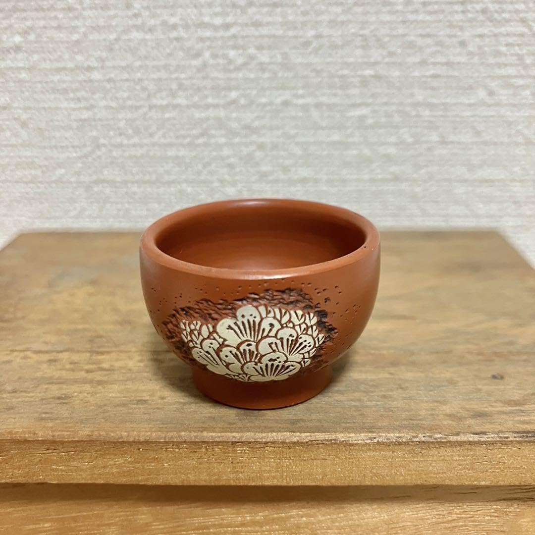 常滑焼 名工【森下辰よし作 朱泥 観音像 一対(2体組)在銘品】共箱作品  