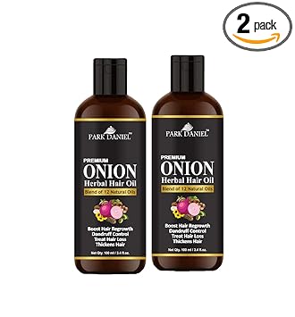 Park Daniel OnionHerbal Oil For Hair Growth Combo Pack Of 2 Bottles of 100 ml (200 ml)