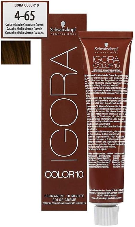 Sk Igora 10 4 65 Middenbruin Chocolade Goud 60ml Amazon Nl Beauty Persoonlijke Verzorging