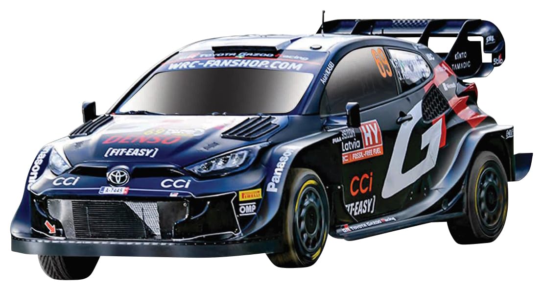 1/38 ミニカー　トヨタ ヤリス 　WRC ミニカー】Spark 1/38 toyota gazoo racing Yaris WRC TGRF2018