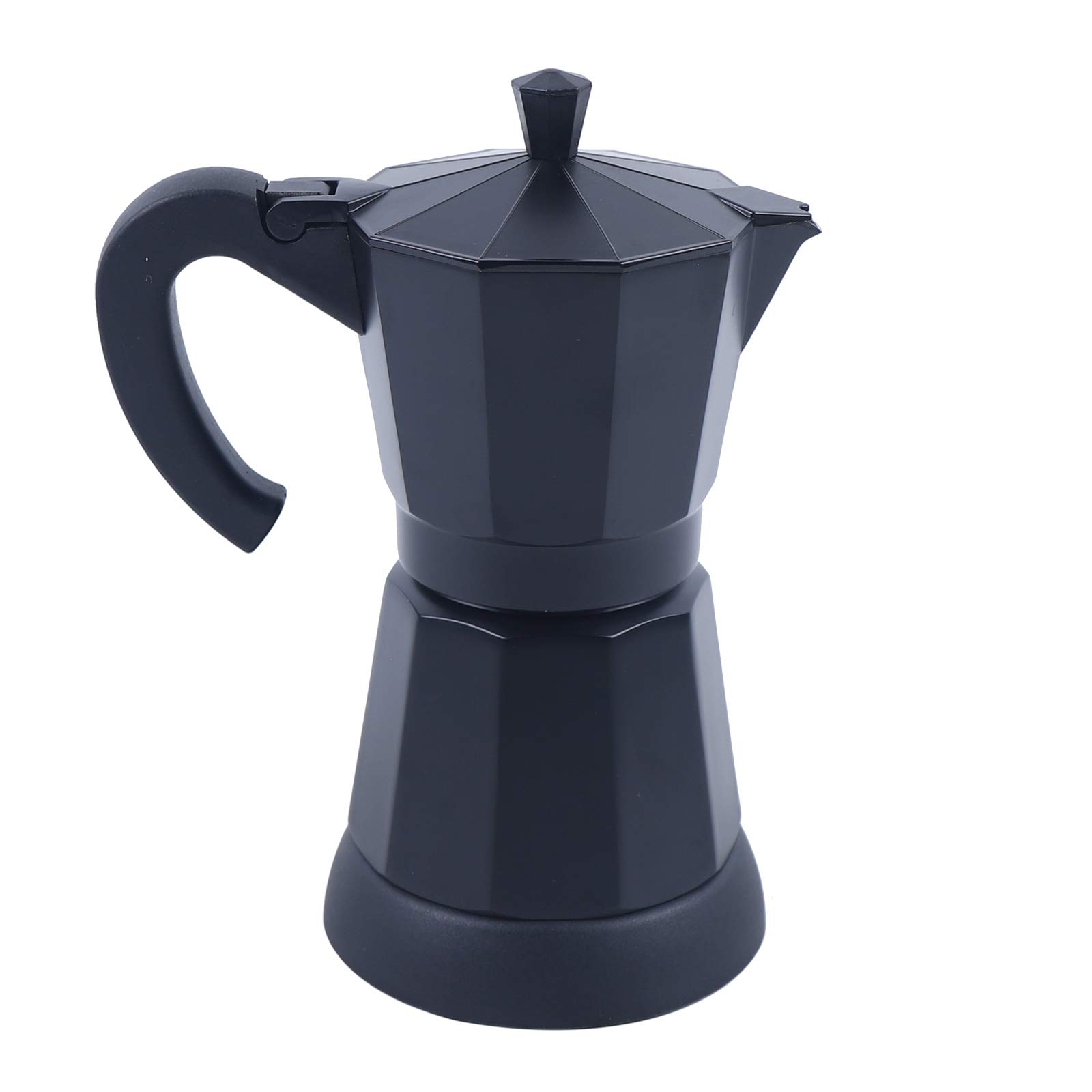 Futchoy 300ml cafetière électrique alu Espresso Cooker Mocha Espresso pot avec fond séparé