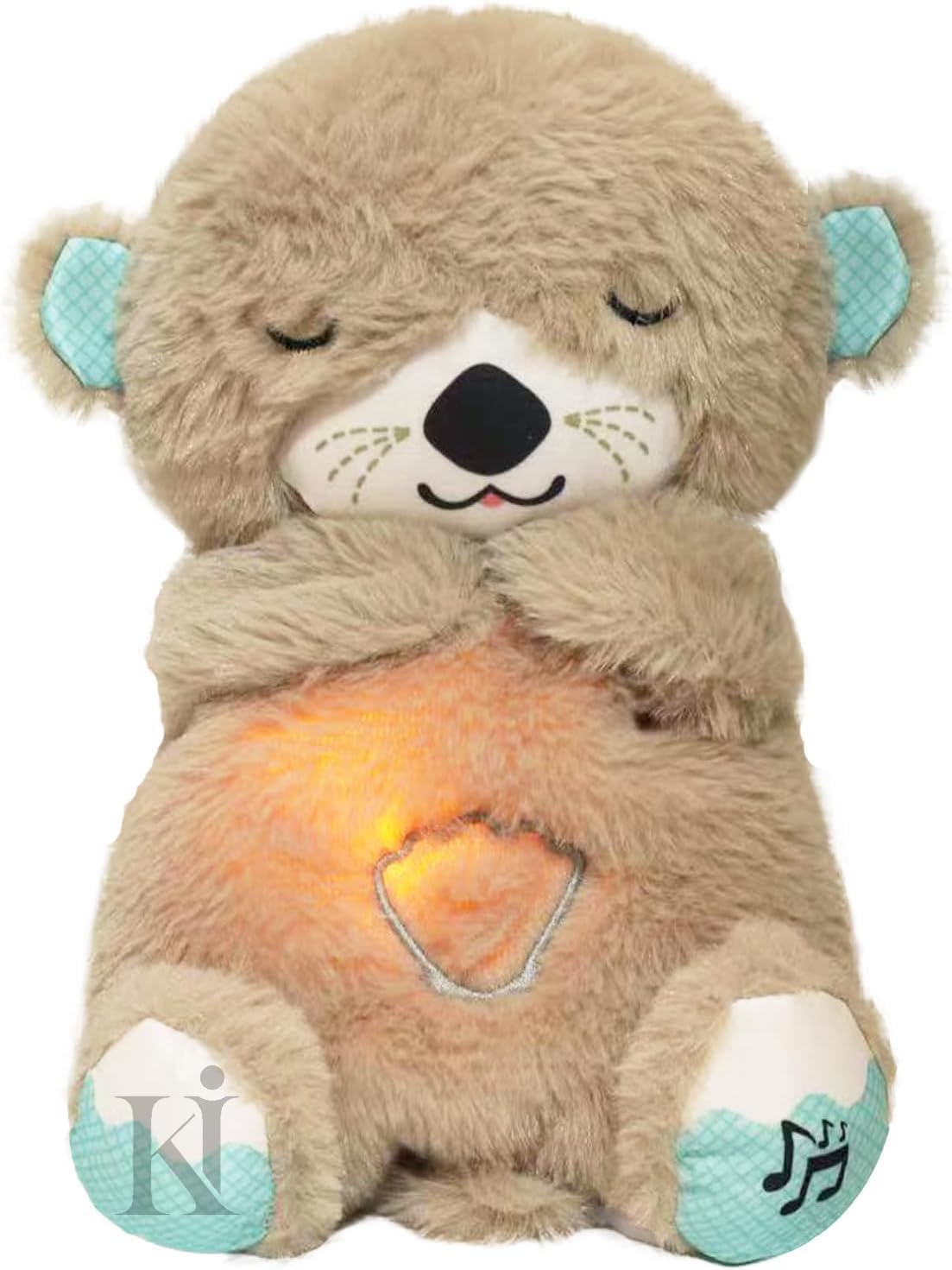Portable Plush Baby Toy with Music, Sounds, Lights and Breathing Motion, Breathing Toy Teddy Bear with Lights | Gift for Kids | Size 30cm (B0DCP3BLZJ) Amazon Price History, Amazon Price Tracker