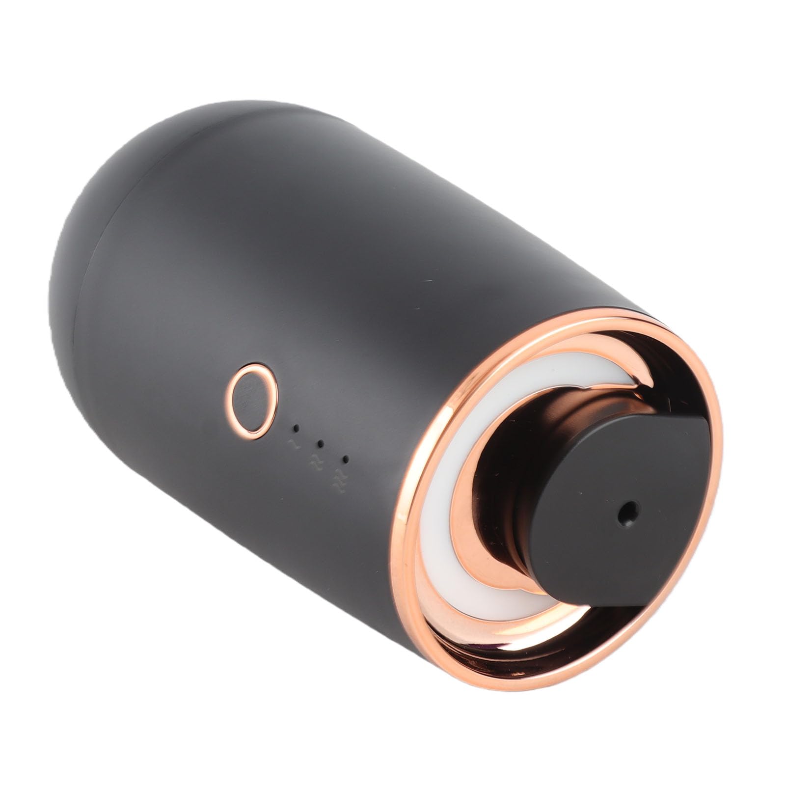 Auto-Diffusor, 3 W, Intelligenter, Kompakter Diffusor für ätherische Öle, Auto- für ätherische Öle, Intelligenter -Lufterfrischer mit 15 Ml Kapazität und 2000 MAh-Batterie für das (Black)