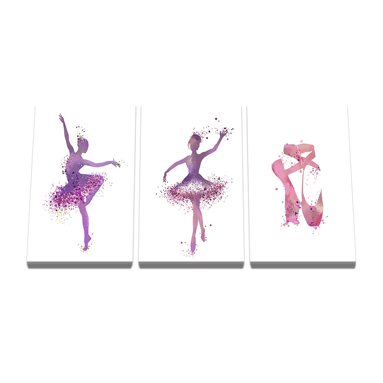Peinture à l'huile danseur abstrait impression HD sur toile Premium 40x60cm