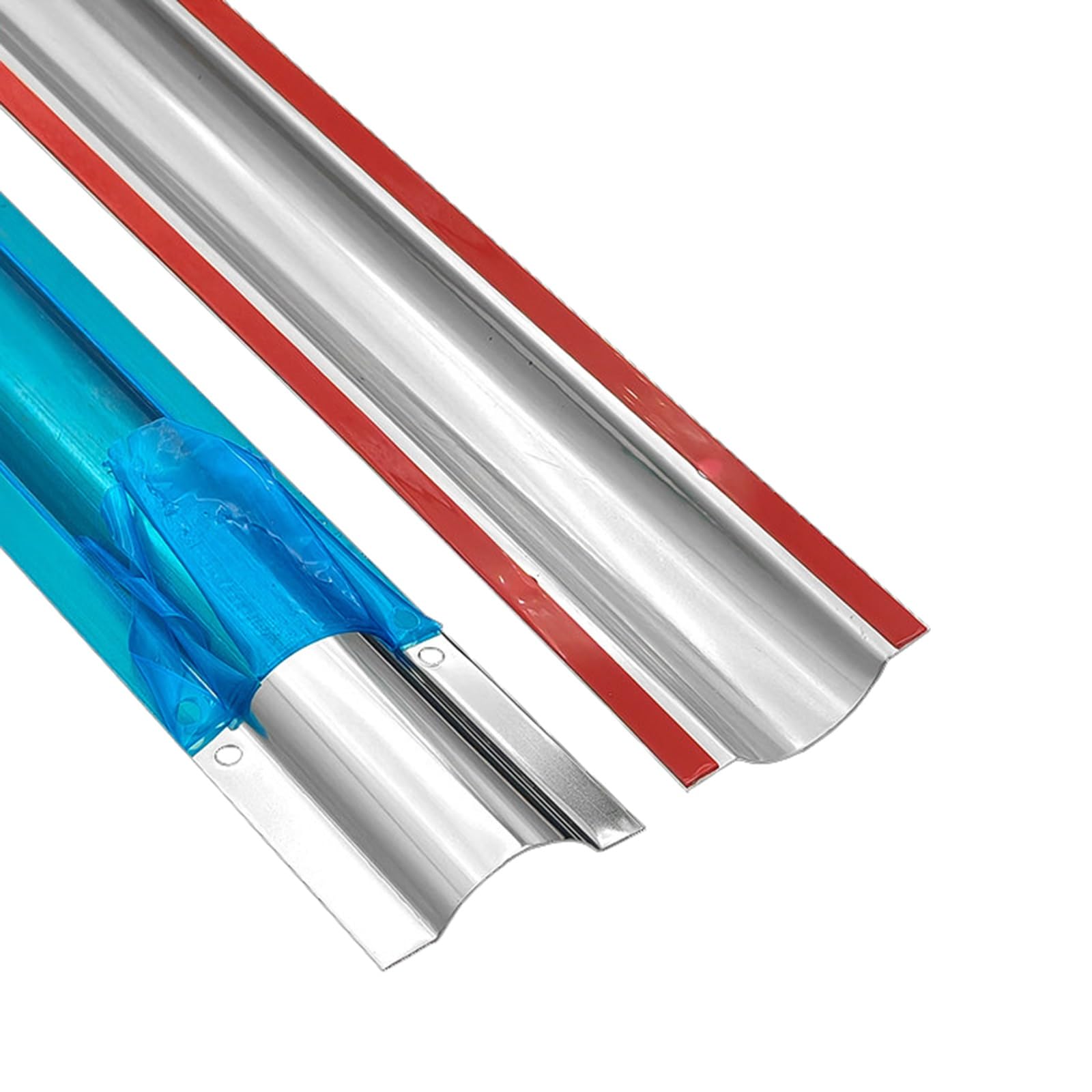 Kabelkanal Edelstahl Selbstklebend Aufputz 1 M zur Kabel-Schutz Verstecken