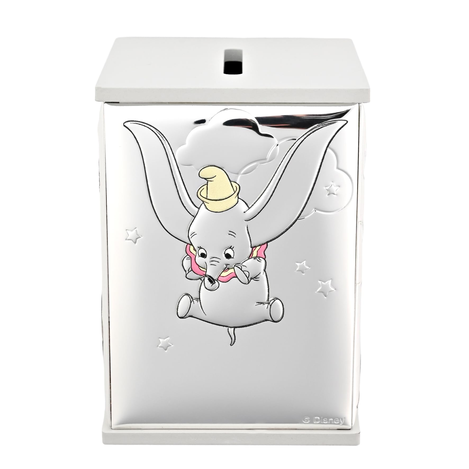 Disney, Dumbo, Real Silver Plated Money Savings Box, Made in Italy, Officially Licensed Disney Merchandise - Image 4