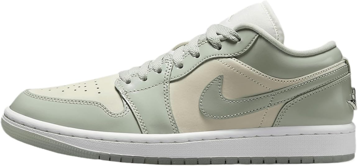 W AIR JORDAN 1 LOW SE "SAIL/SEAFOAM-METALLIC SILVER-WHITE"