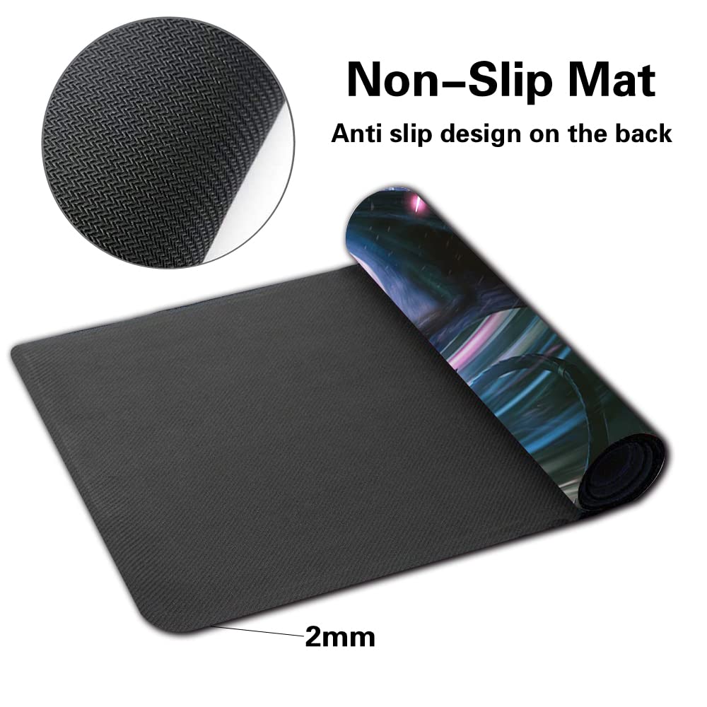 Four Leaves MTG Spielmatten NicolBolas Xin, TCG Card Game Table Mat Größe 60x35cm mit kostenloser wasserdichter Tasche, für Teenager, inkl. Free Bags