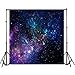 AOFOTO 5x5ft Nebula Backdrop Galaxy Starry Sky Background for Photography Universe Outer Space Night Stars Home Decor Vinyl Wallpaper Kids Baby Artistic Portrait Birthday Photo Shoot Studio Props