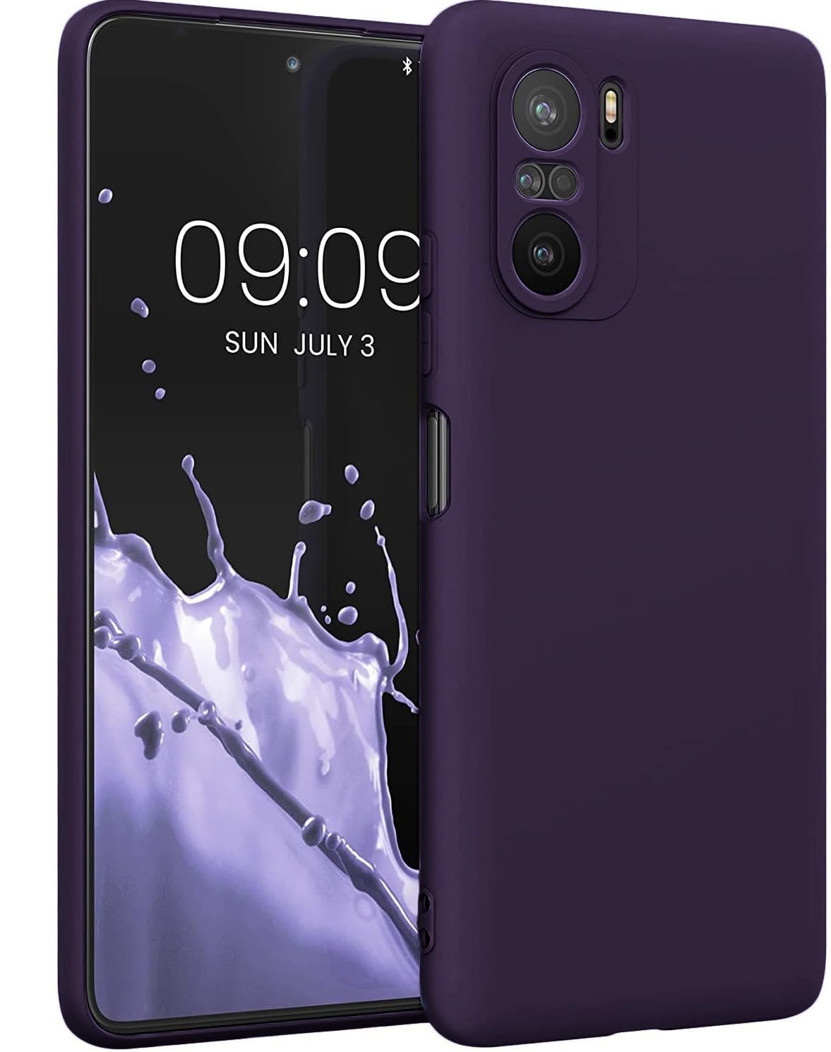 LOXXO® Liquid Silicone Case with Microfiber Coushioning Compatible for Xiaomi Mi 11X Shockproof Slim Back Cover, Gel Rubber Full Body Protection (Deep Purple) (B0CGN67FHZ) Amazon Price History, Amazon Price Tracker
