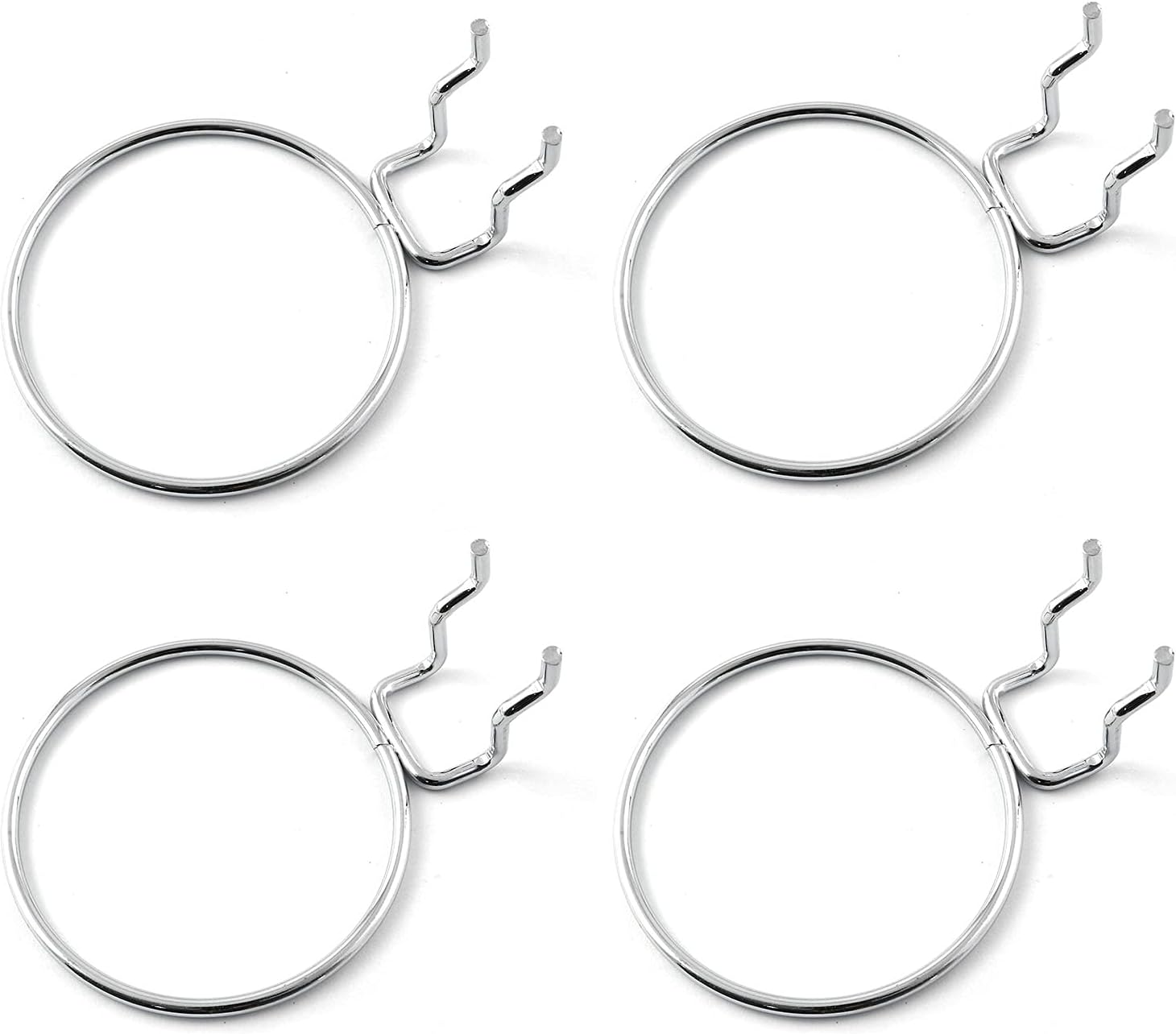 Pegboard Bins with Rings 4PCS Pegboard Cups Holders