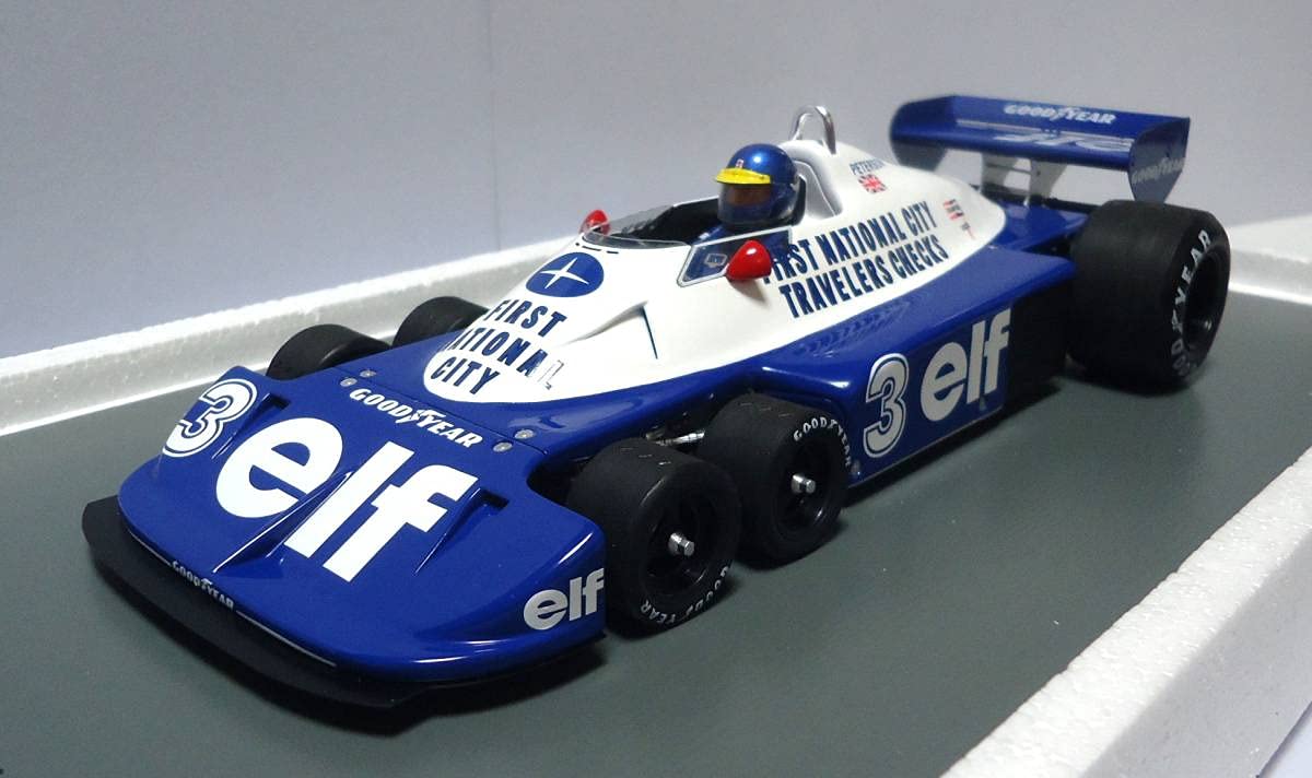 Amazon.co.jp: Spark 1/18 Tyrrell P34 1977 F1 Brazilian GP #3