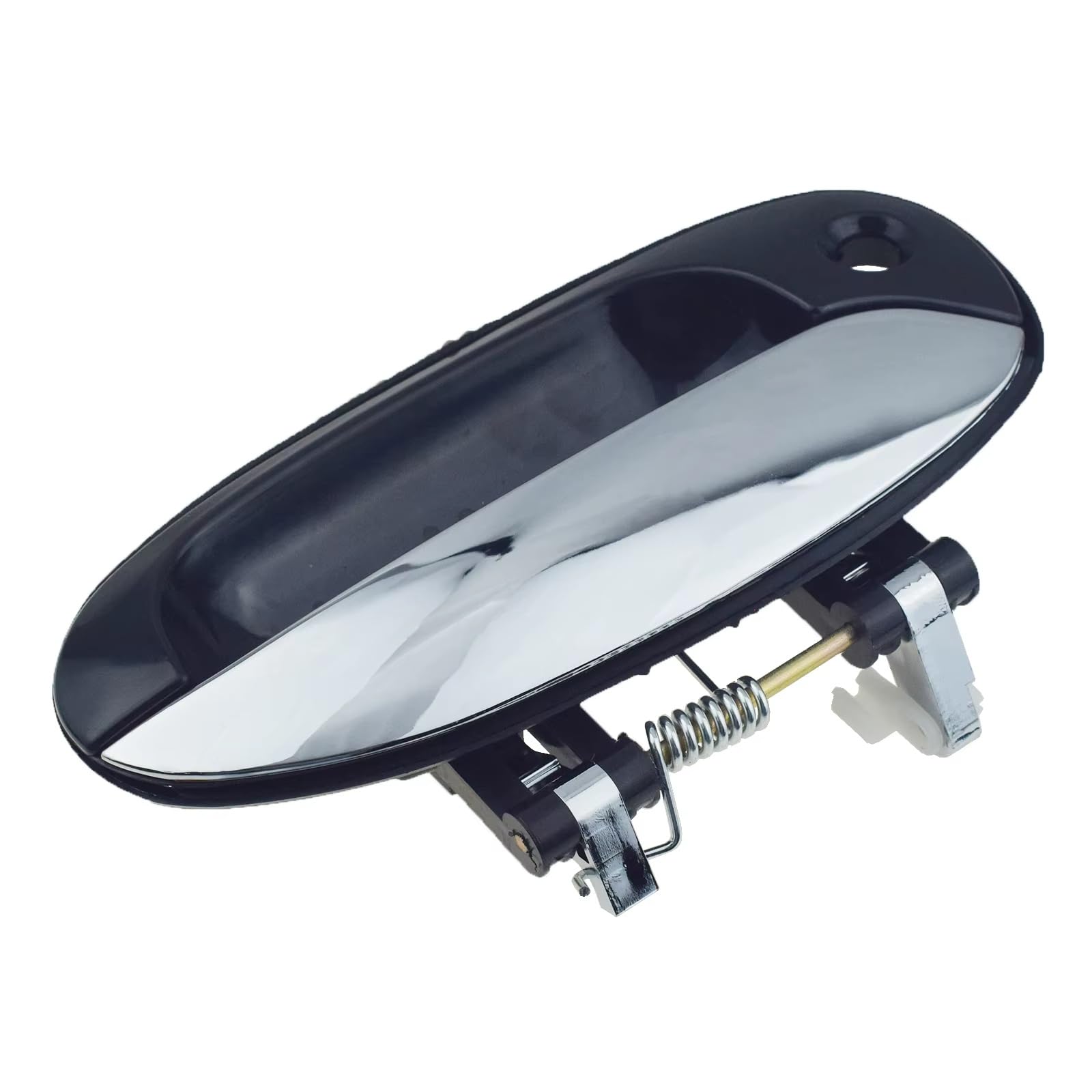 OHKYLSD Door Handle Outside Chrome Door Handle 0K2FB-58410 0K2FB-59410 0K2FB-72410 0K2FB-73410 for Kia for Carens 2002 2003 2004 2005 2006 Replacement Handles