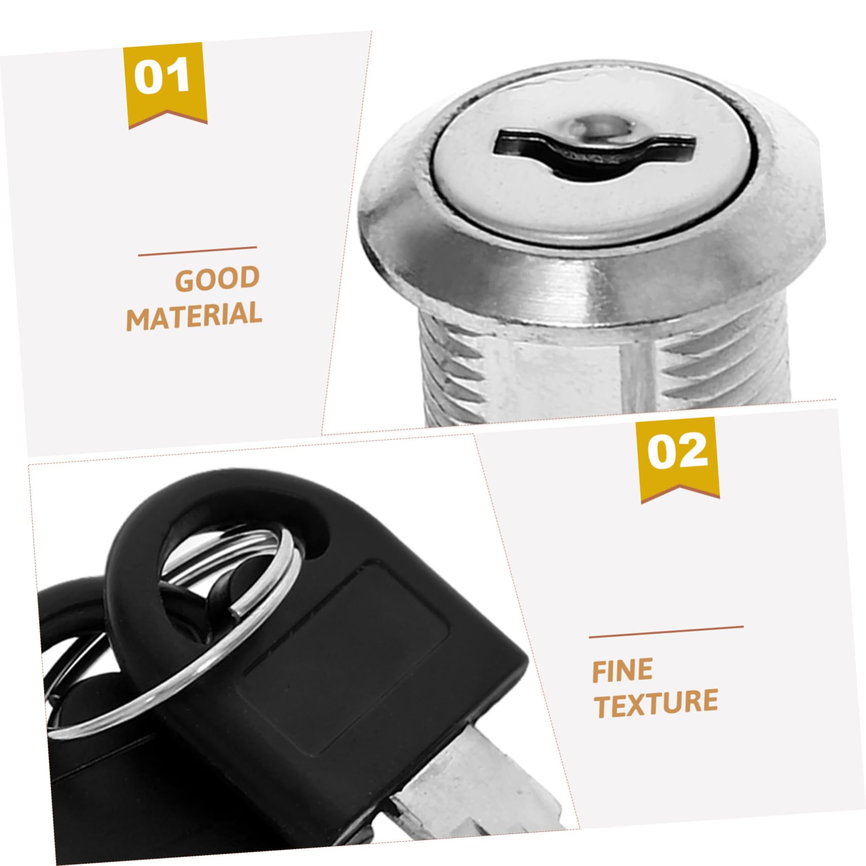 FUNOMOCYA Toilet Paper Dispenser Set Commercial Hand Towel Dispenser Locking Mechanism Key for Toilet Dispenser Security Bathroom Accessory