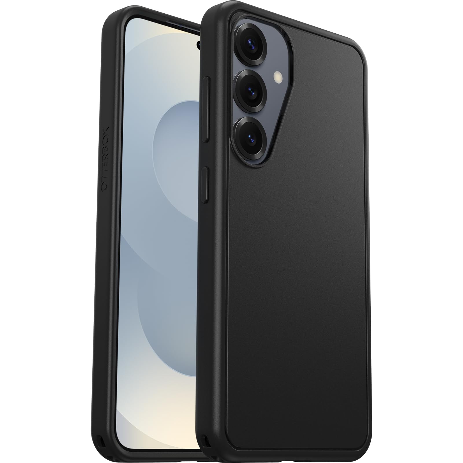 OtterBox Symmetry Series Case with Magnets for Samsung Galaxy S25, Shockproof, Drop proof, Protective Thin Case, 3x Tested to Military Standard, Black