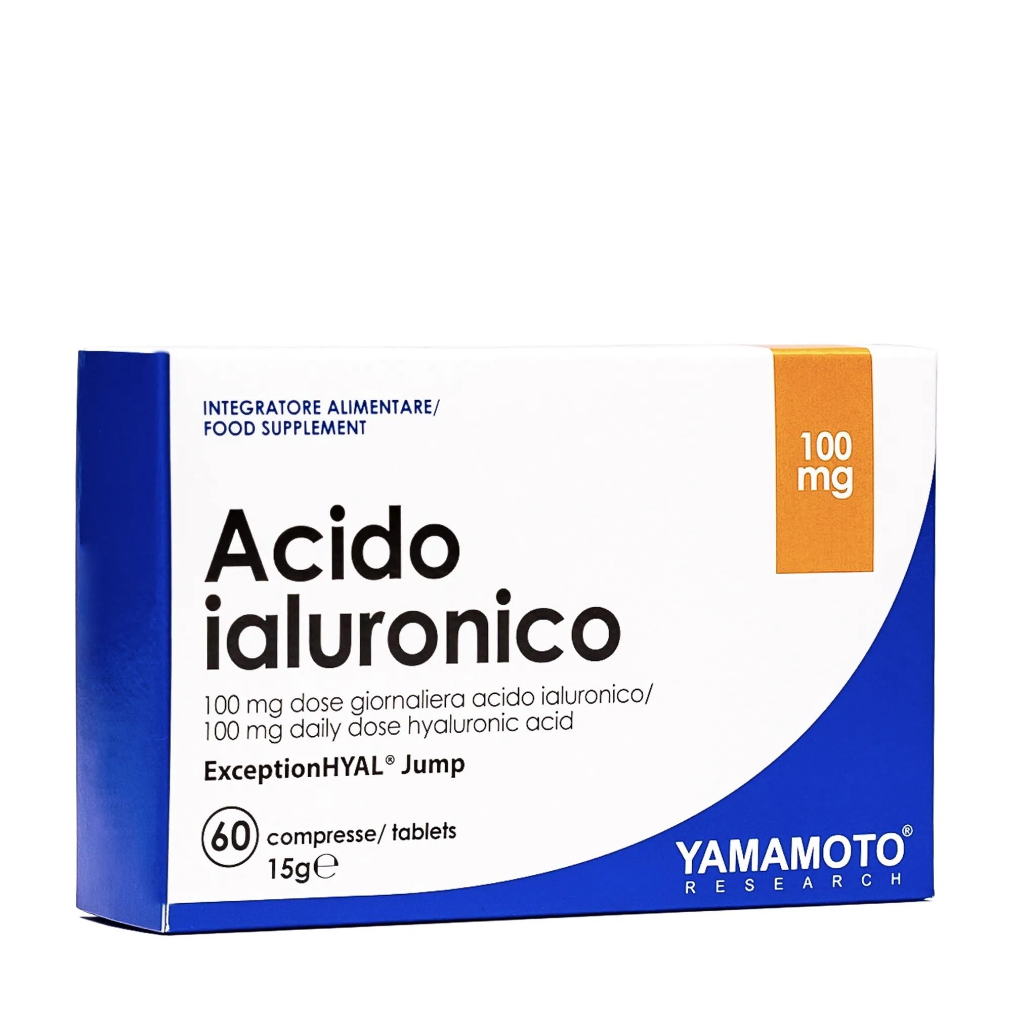 YAMAMOTO RESEARCH Acido Ialuronico Exceptionhyal® Jump 60 Compresse 