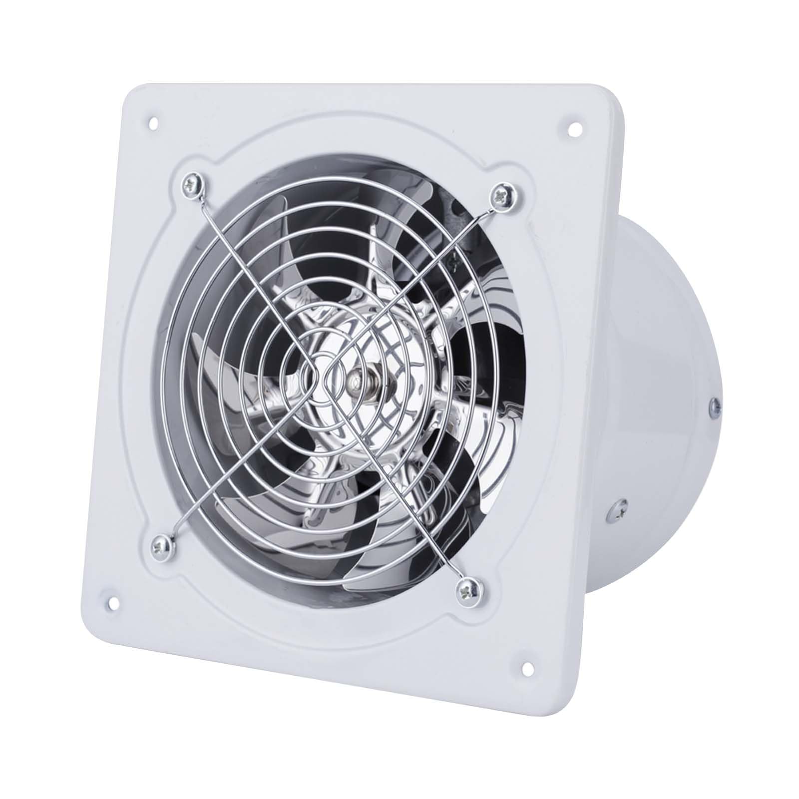 8 inch exhaust fan,wall mounted vent fans,ventilation extractor fan 110v wall-mounted square blower for kitchen,bathroom,laundry room