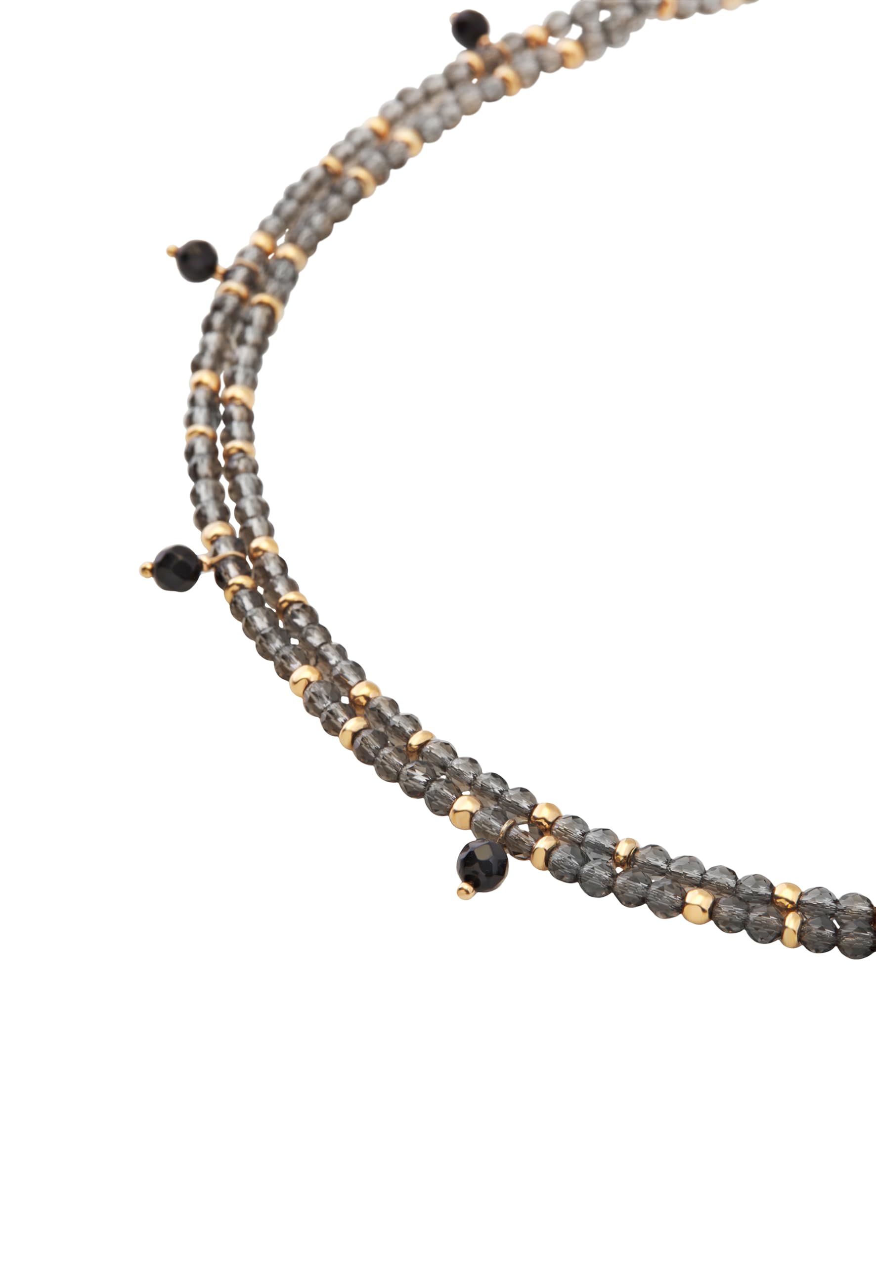 Breil, Collezione Magnetica System, Collana Donna a Due Catene con Pietre Naturali, Chiusura con Magnete, Compatibile con Tutti gli Elementi Magnetica System, Idea Regalo Donna