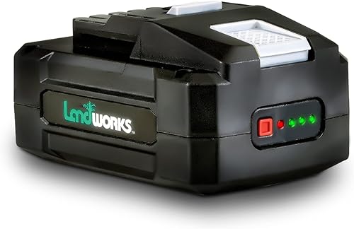 Landworks Super Duty Pro - Batería recargable de iones de litio de 48 V CC 2 Ah, 88.8 W horas (solo batería, para cabezal eléctrico Landworks