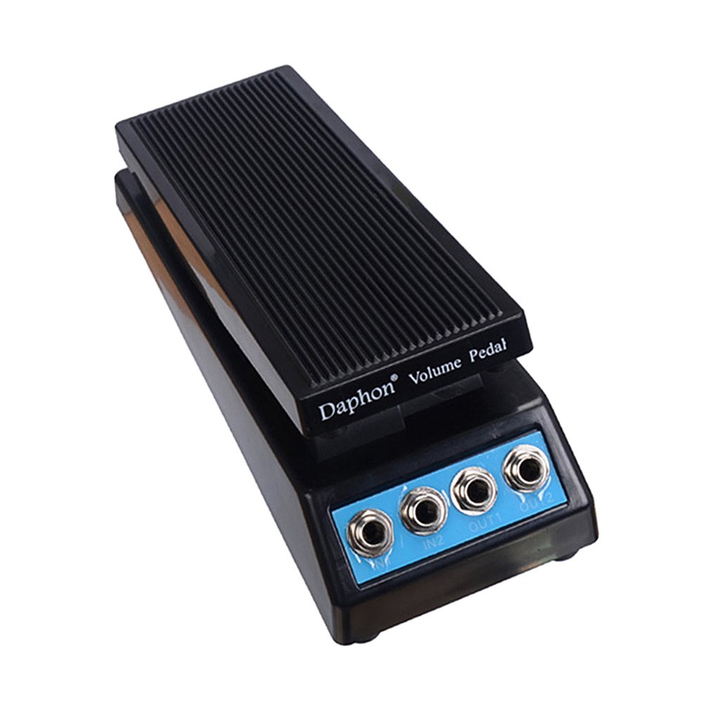 Almencla Guitar Stereo Sound Volume Pedal Effect Pedal With Two Input Jack And Output Jack