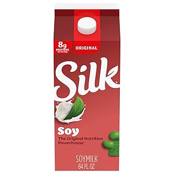 Amazon.com: Silk Soymilk, Original, Dairy-Free, Vegan, Non
