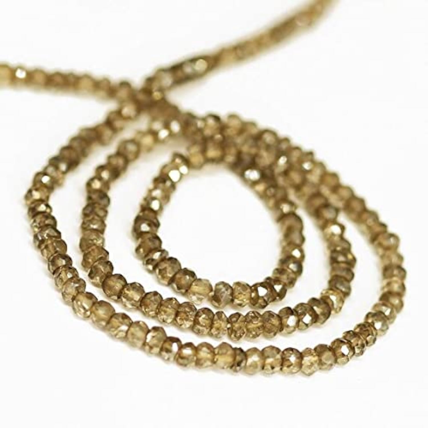 Quartz fumé mystique perles 3mm pour créer vos bijoux bohèmes et élégants