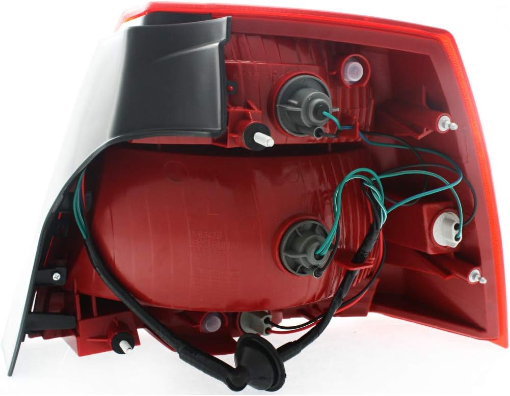 CarLights360: For Mitsubishi Galant Tail Light Assembly 2004 2005 2006 Driver Side w/Bulbs For MI2800116 | MN161855