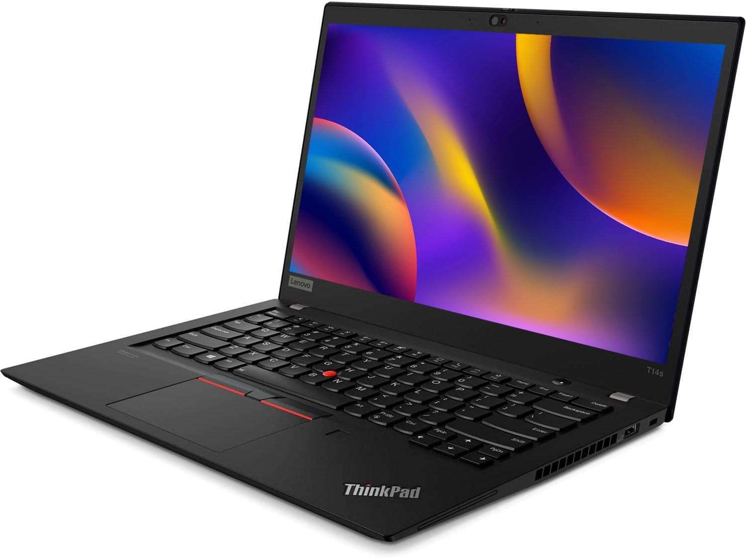 Lenovo ThinkPad T14s Gen 1 Business Laptop, 14" FHD (1920x1080), Intel Core i7-10610U, 32 GB RAM, SSD da 512 GB, tastiera QWERTY giapponese, Windows 11 Pro (ricondizionato)