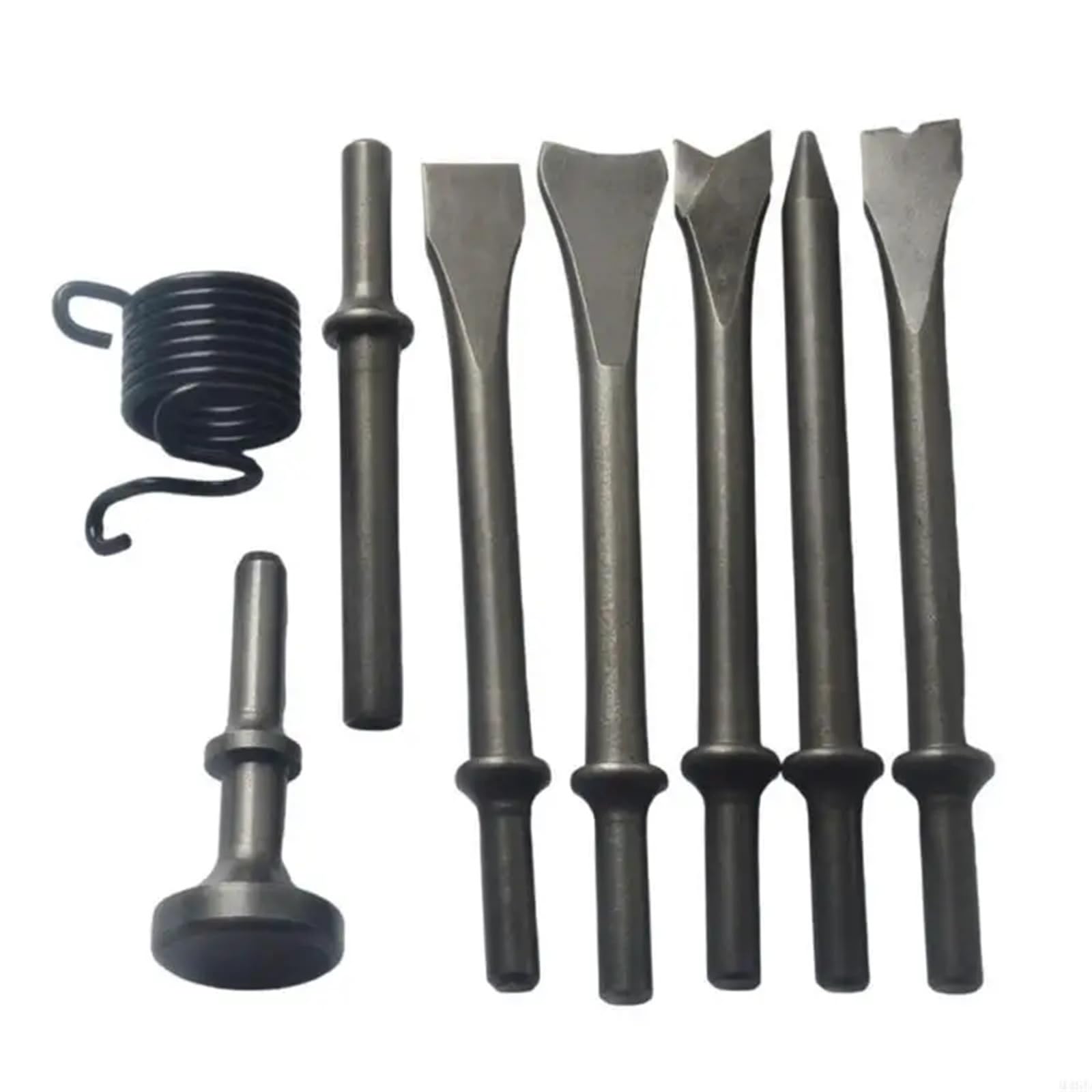 Ewsdsfs For Style C Heavy Duty Smoothing Air Hammer Pneumatic Bits Tools Chisels With Spring For Construction Repair Task(For Style C)