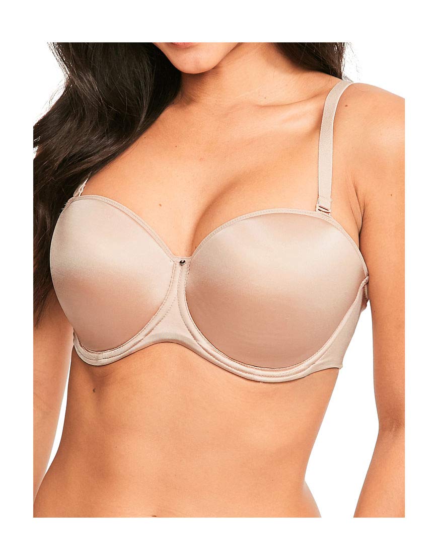 Fantasie Women's Aura Moulded Underwire Multi-Way Strapless Bra T-Shirt, Opaque, Natural Beige, 34FF