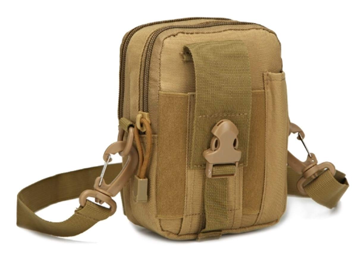 Small Shoulder Bag Utility Fashion Crossbody Purse Pockets Casual Tactical Backpack Women Unisex Cell Phone Holder