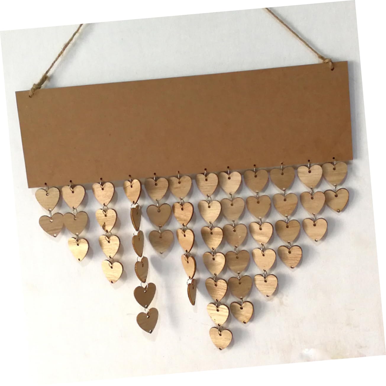 VILLCASE 3 Pz calendario a blocchi di legno adorn decorazioni compleanno arredamento per la casa calendario familiare perpetuo da parete in legno Bambù
