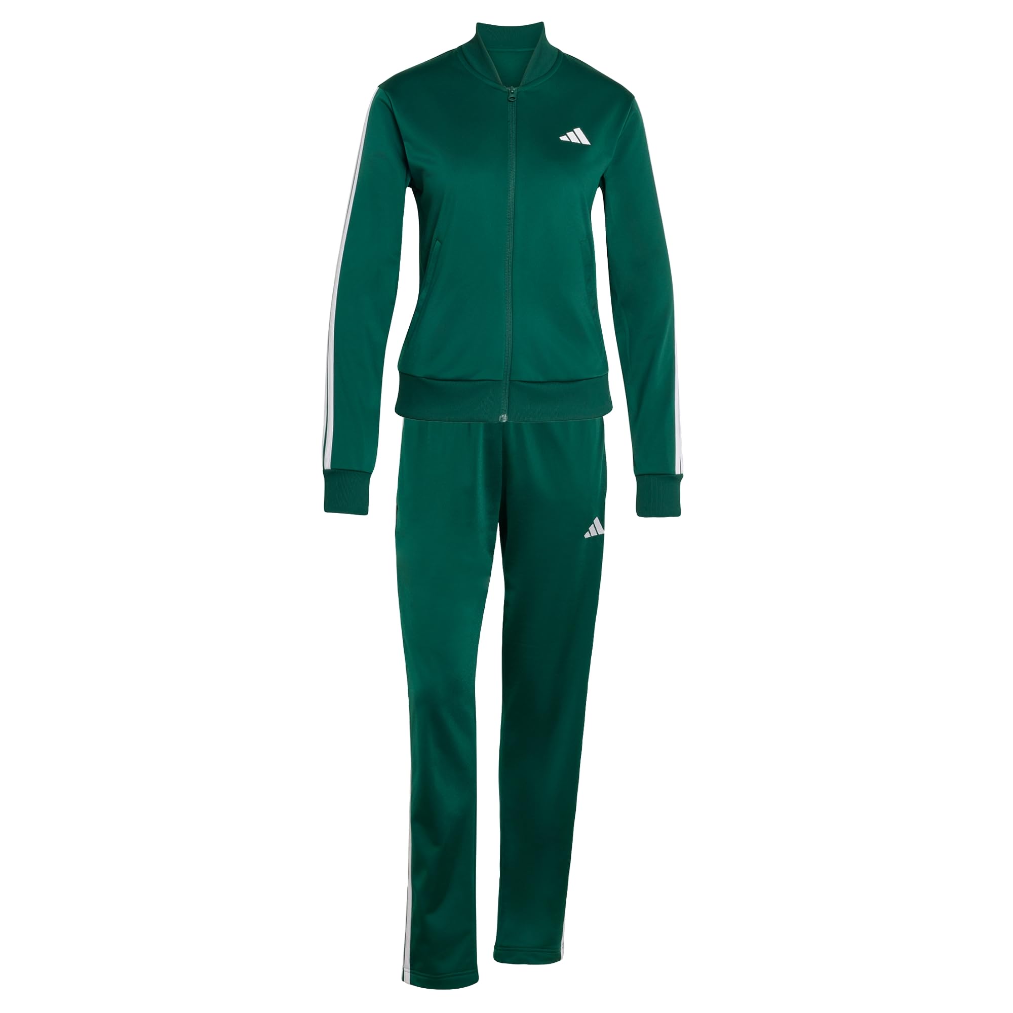adidas Femme Essentials 3-​Stripes Track_Suit, collegiate green, L