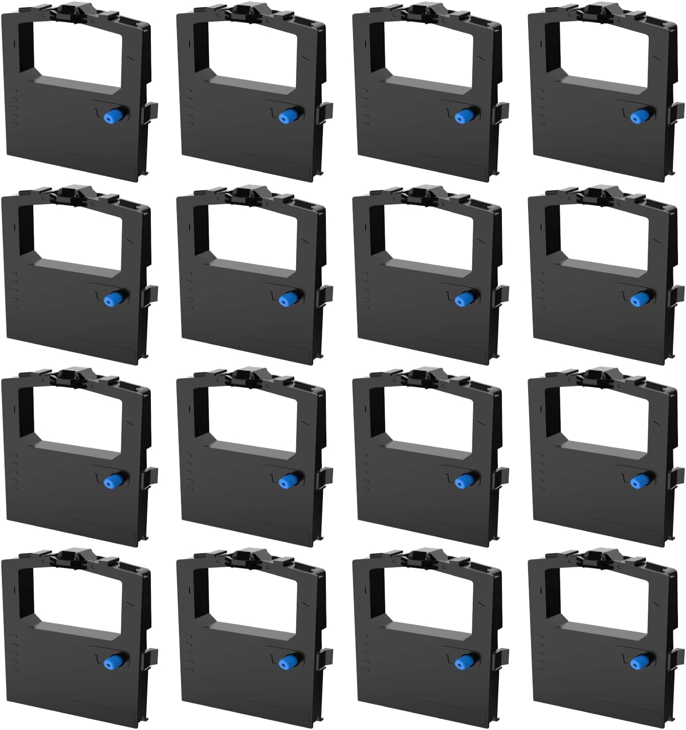 320/321 Turbo Ribbon Catridges Compatible for Okidata Microline 320 321 Turbo Ribbon Oki 320/321 Used for Okidata Microline 52102001 52104001, Packs of 16