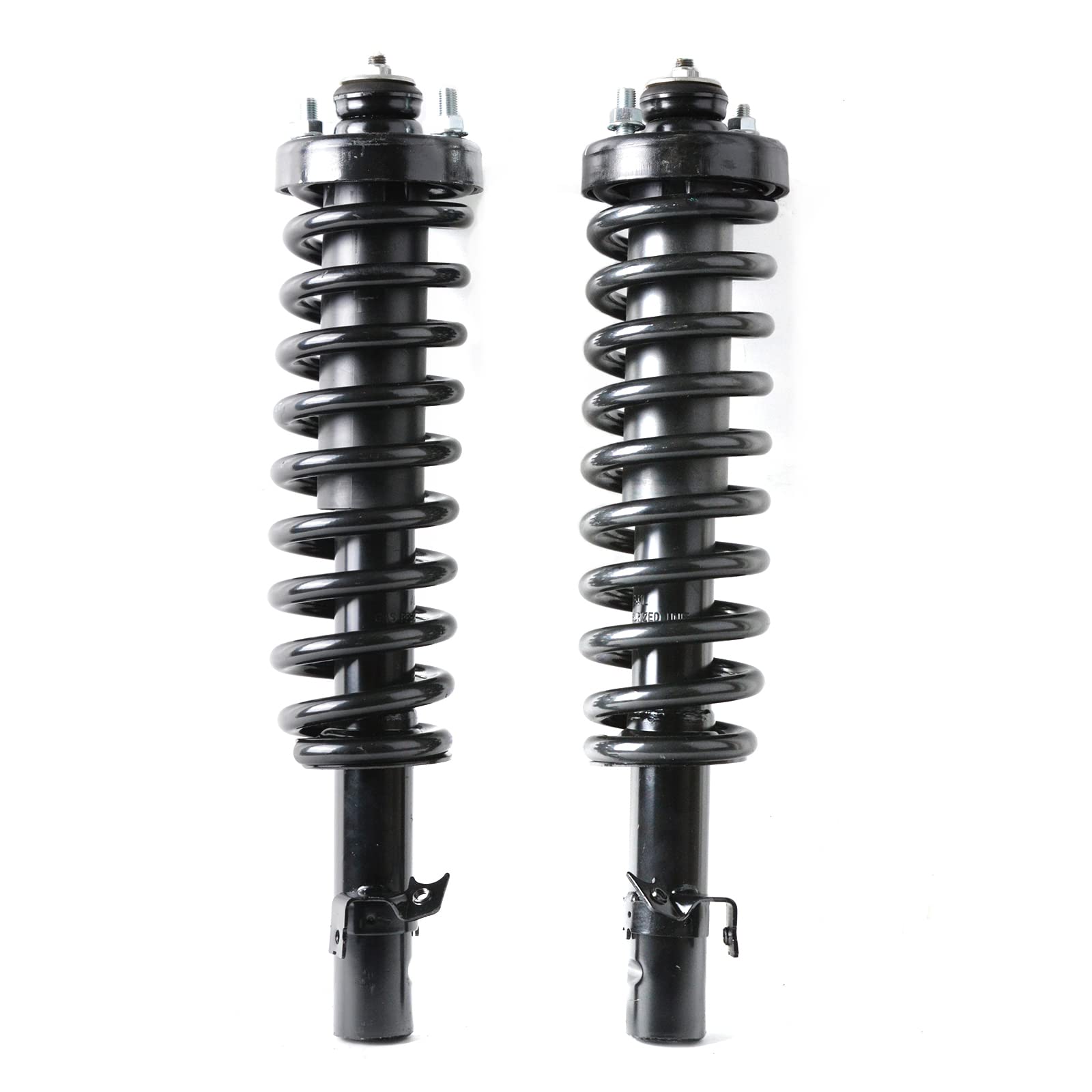 XIMAN2 Pieces Front Side Assembly Suspension Shock Absorber Strut & Springs Complete Kit S0177+S0178
