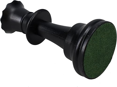 Miniatura 22 de WE Games Staunton Chess Knight - Pieza de ajedrez de plástico ligero para juego de torneos, fondo de fieltro, diseño clásico Caballero