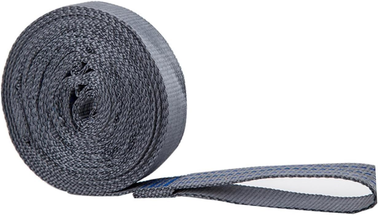 Yoga Hammock Tree Strap Heavy Duty High Load-bearing Sling for Outdoor Camping and Aerial Yoga and Tree Binding Grey