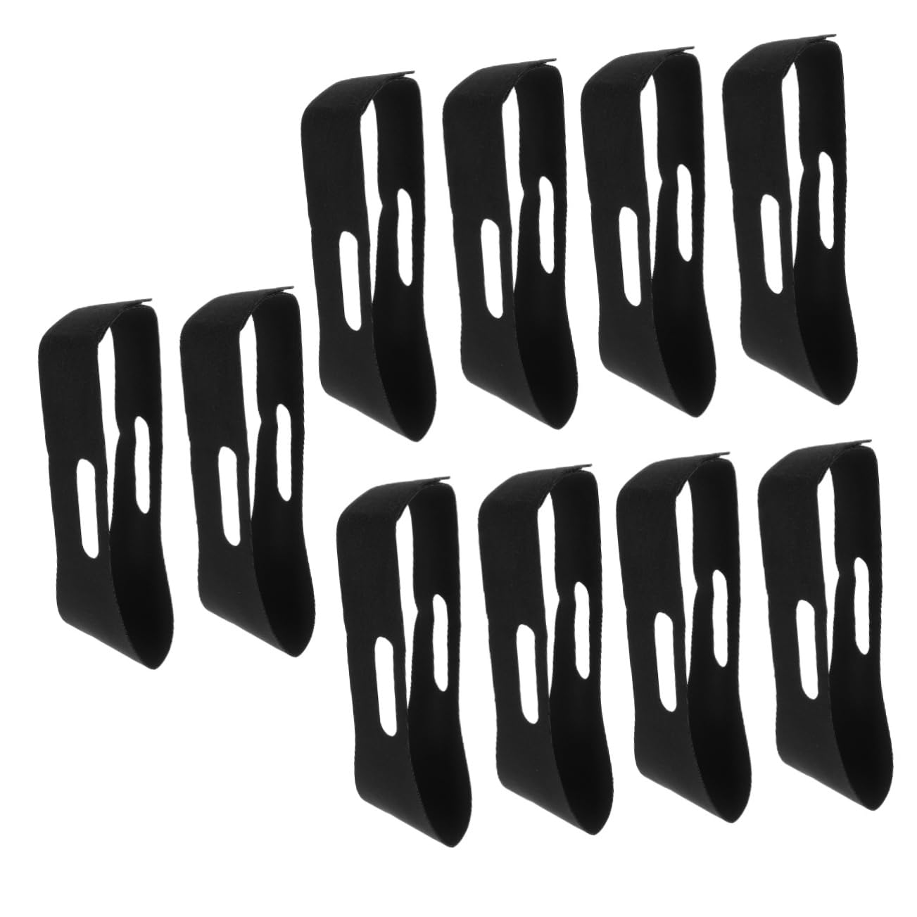 Didiseaon 10 Piezas Cinturón De Ronquidos Para Adultos Dispositivo De Solución De Ronquidos Levantador De Mejillas Correa De Barbilla Para Roncar Correa Unisex Correa De
