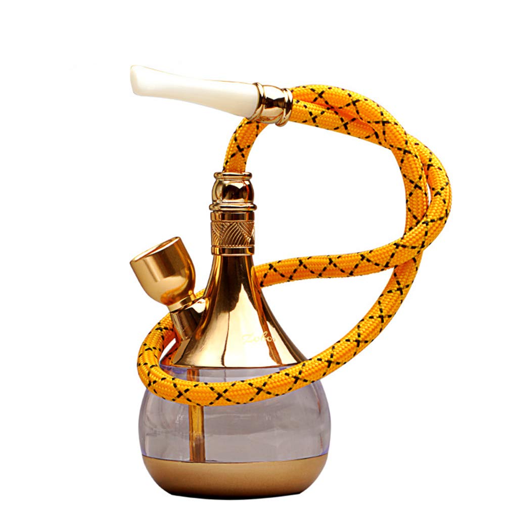 Setsczy One Color Hookah, Glass Bong, Thick Glass Beaker, Water Pipes Rig, Shisha Hookah, Smokers