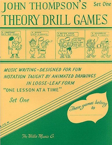Theory Drill Games, Set One (john thompson's theory drill games)